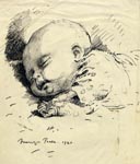 Sebastian as baby.