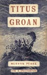 Titus Groan 1st edition, 1946 Mervyn Peake’s own cover design