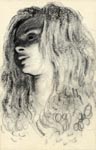 Drawing of  Maeve by Mervyn