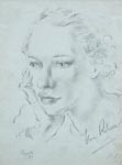 The actress, Flora Robson, 1936